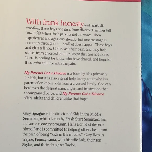 My parents Got A Divorce - Picture 2 of 12